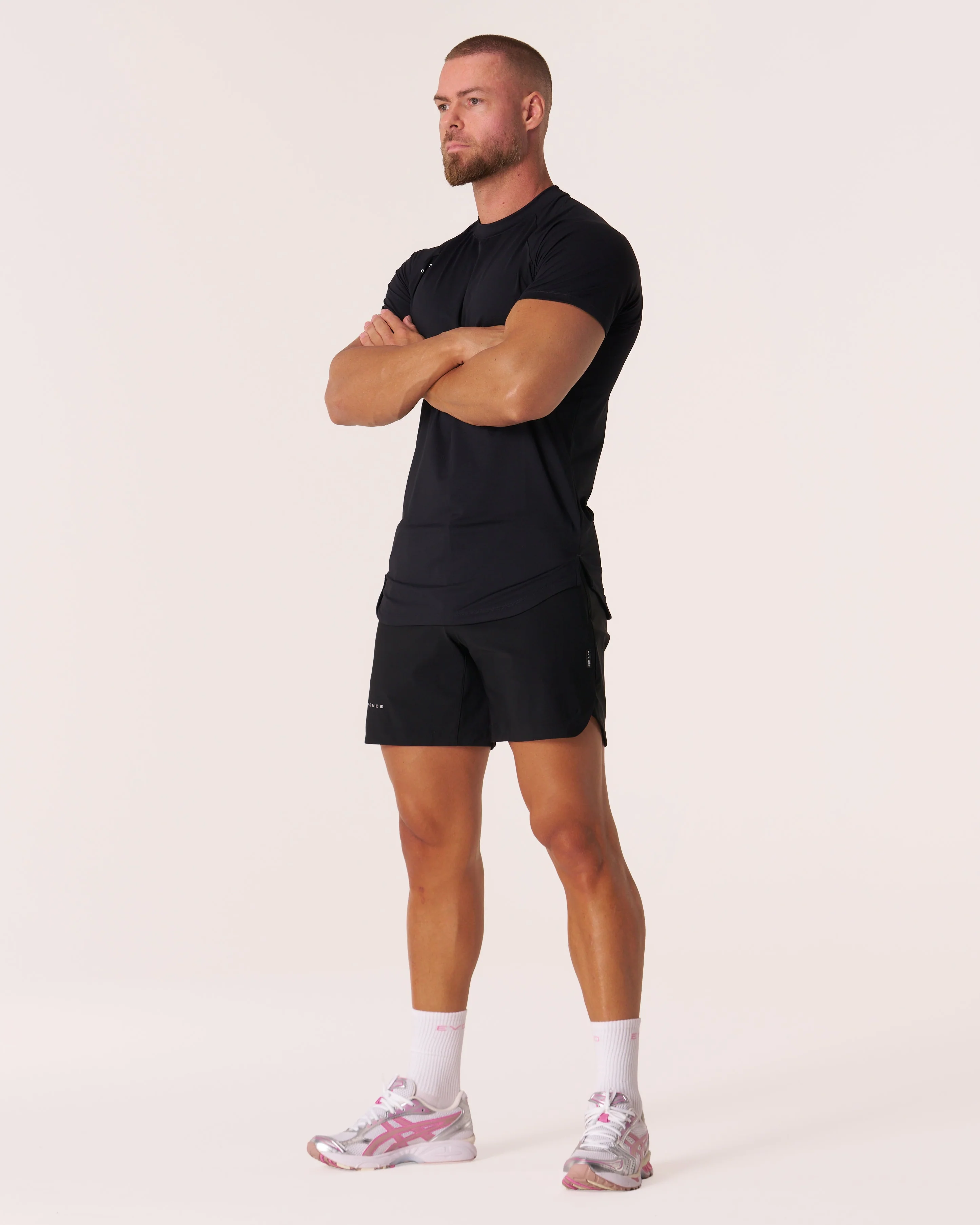 EVDNCE Motion Tee - Black - Image 4