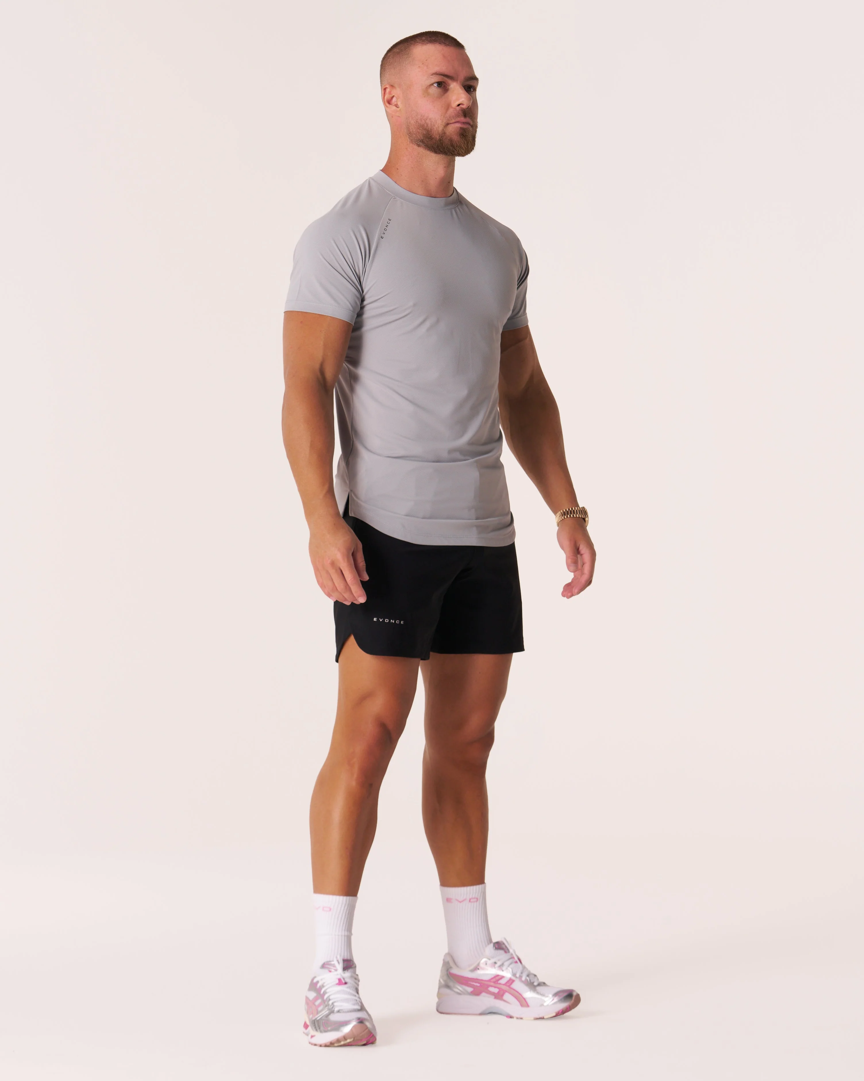 EVDNCE Motion Tee - Grey - Image 6