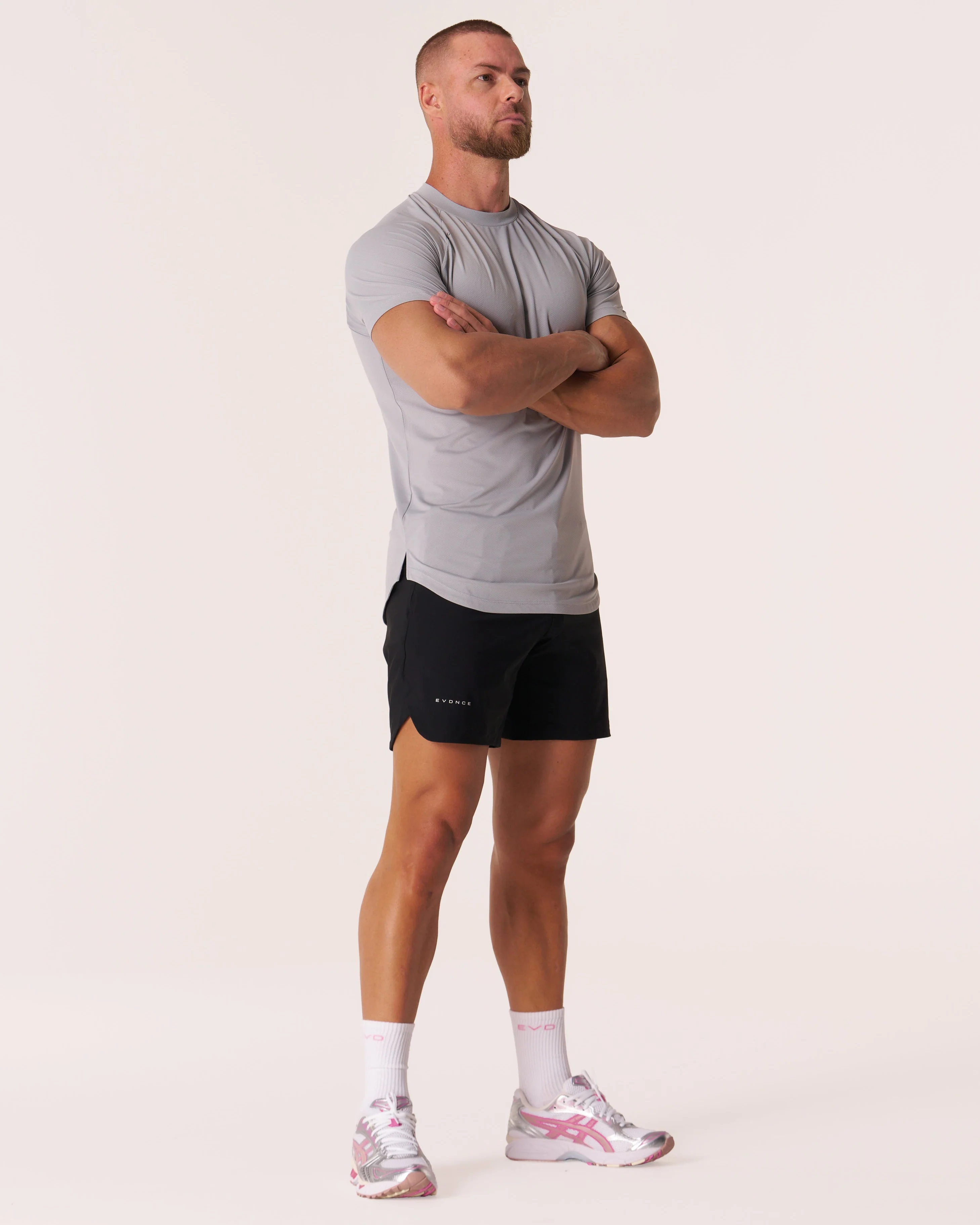 EVDNCE Motion Tee - Grey - Image 7