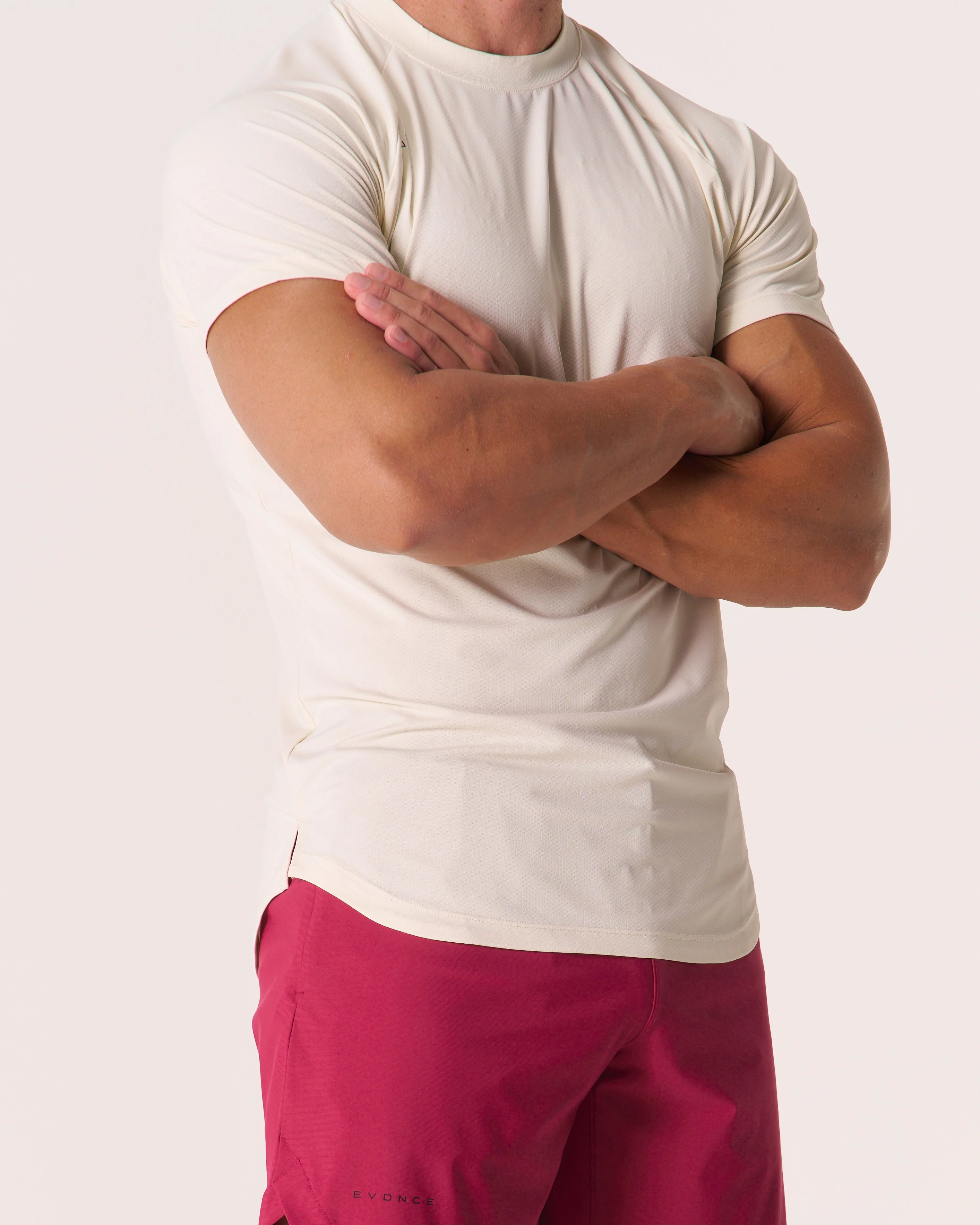 EVDNCE Motion Tee - Vanilla - Image 3