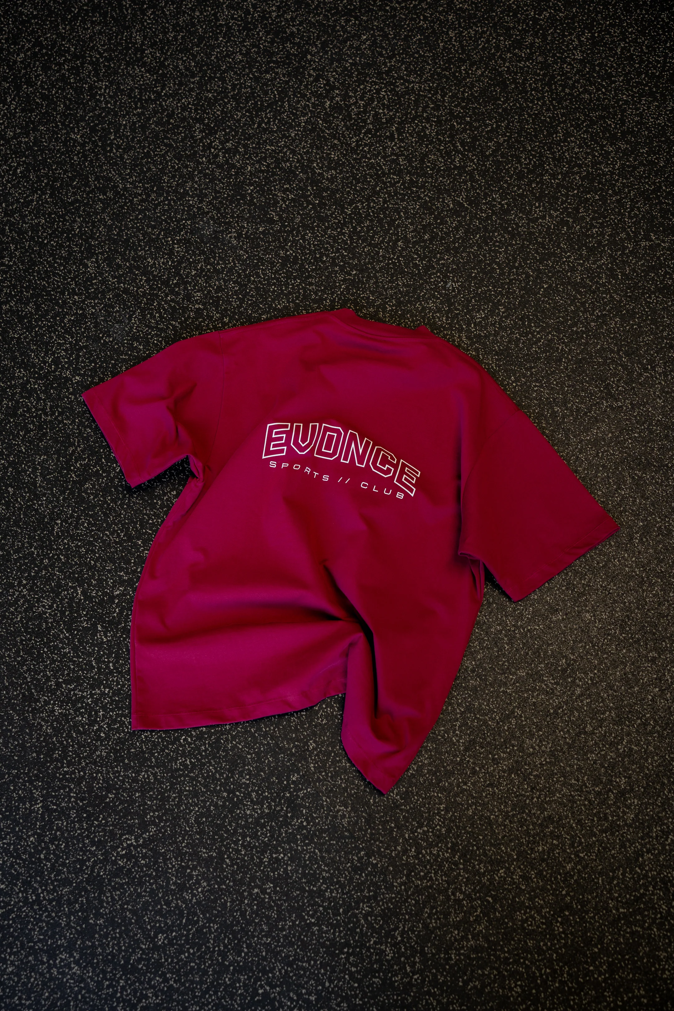 EVDNCE Sports Club Tee - Beet - Image 10