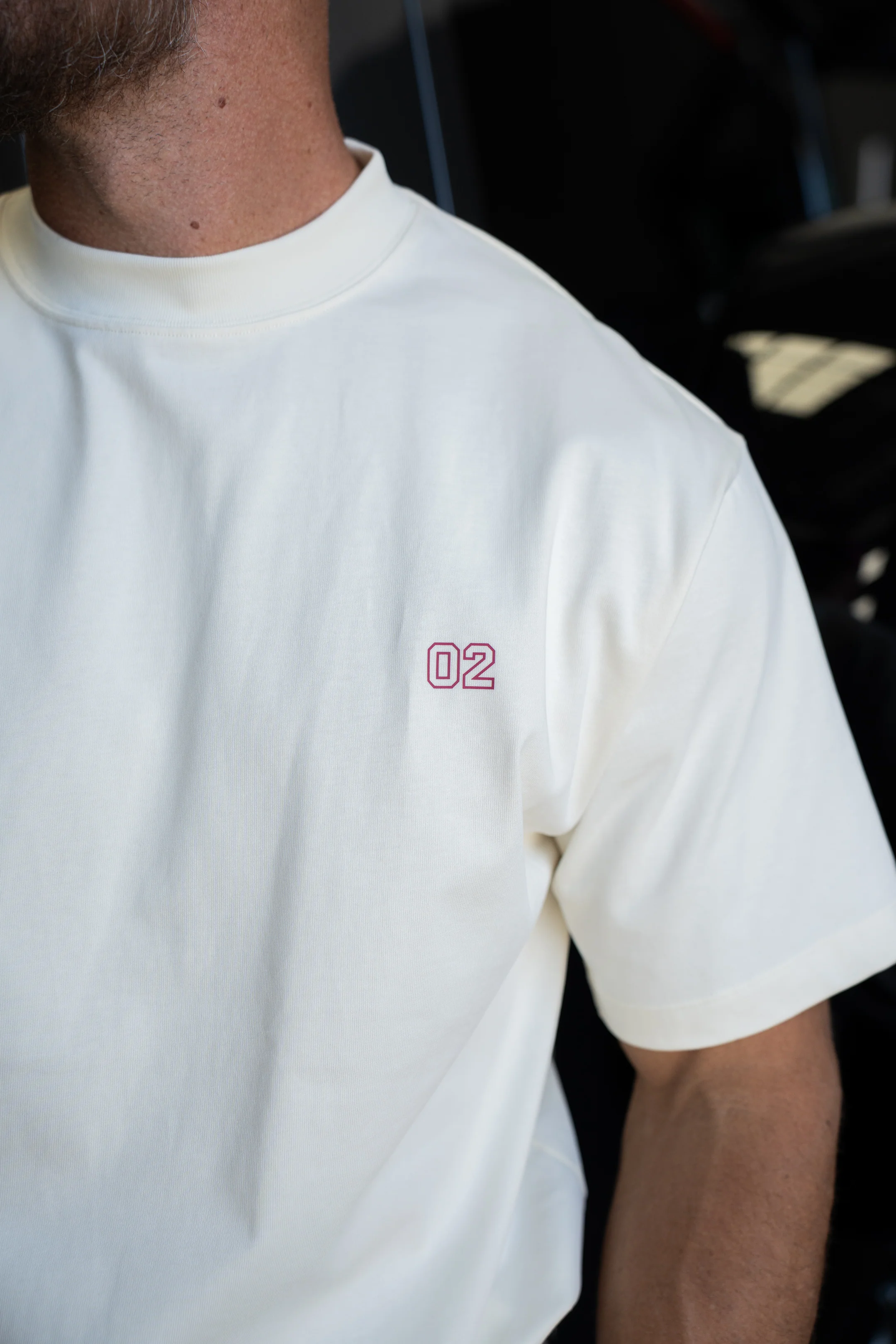 EVDNCE Sports Club Tee - Vanilla - Image 6