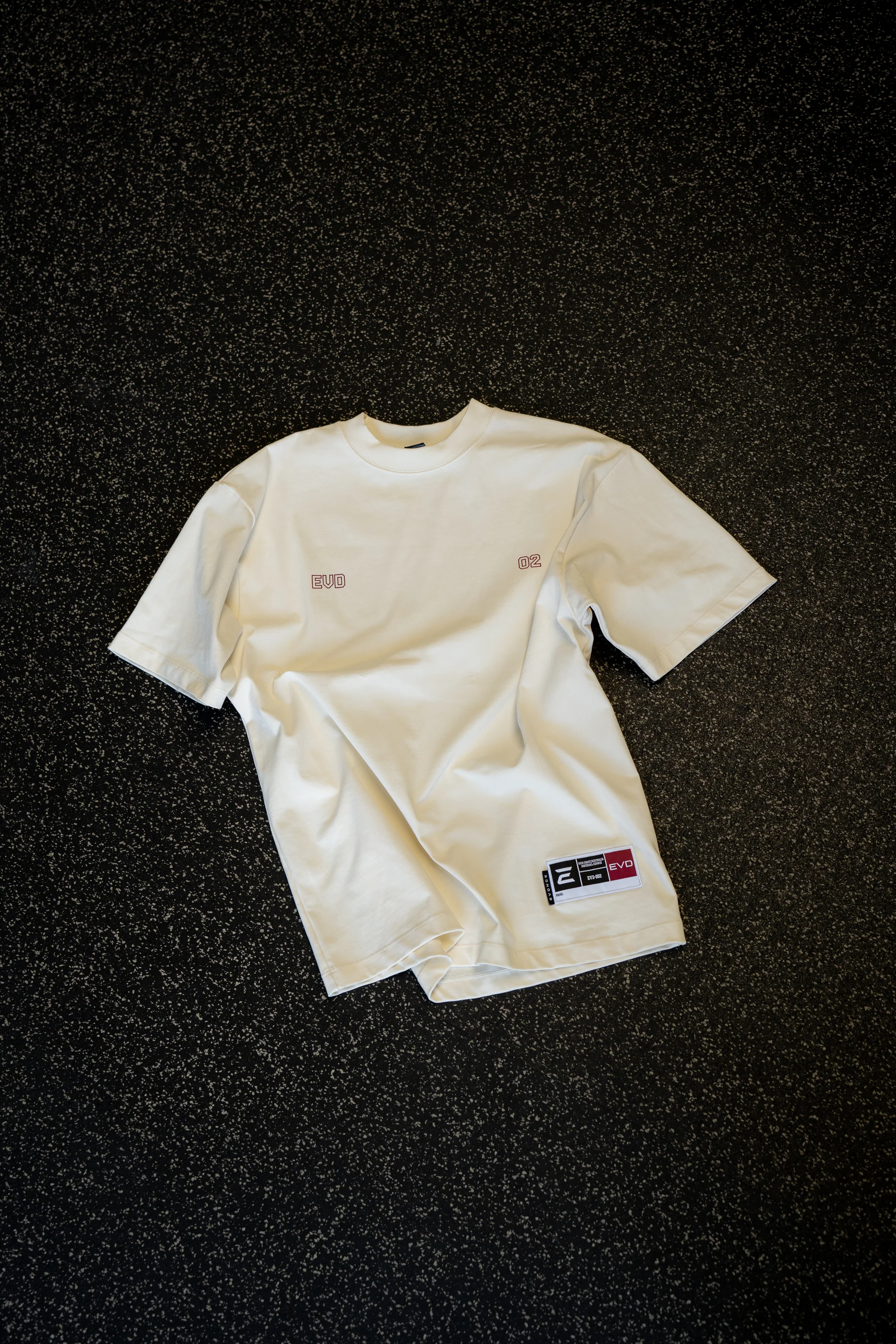 EVDNCE Sports Club Tee - Vanilla - Image 7