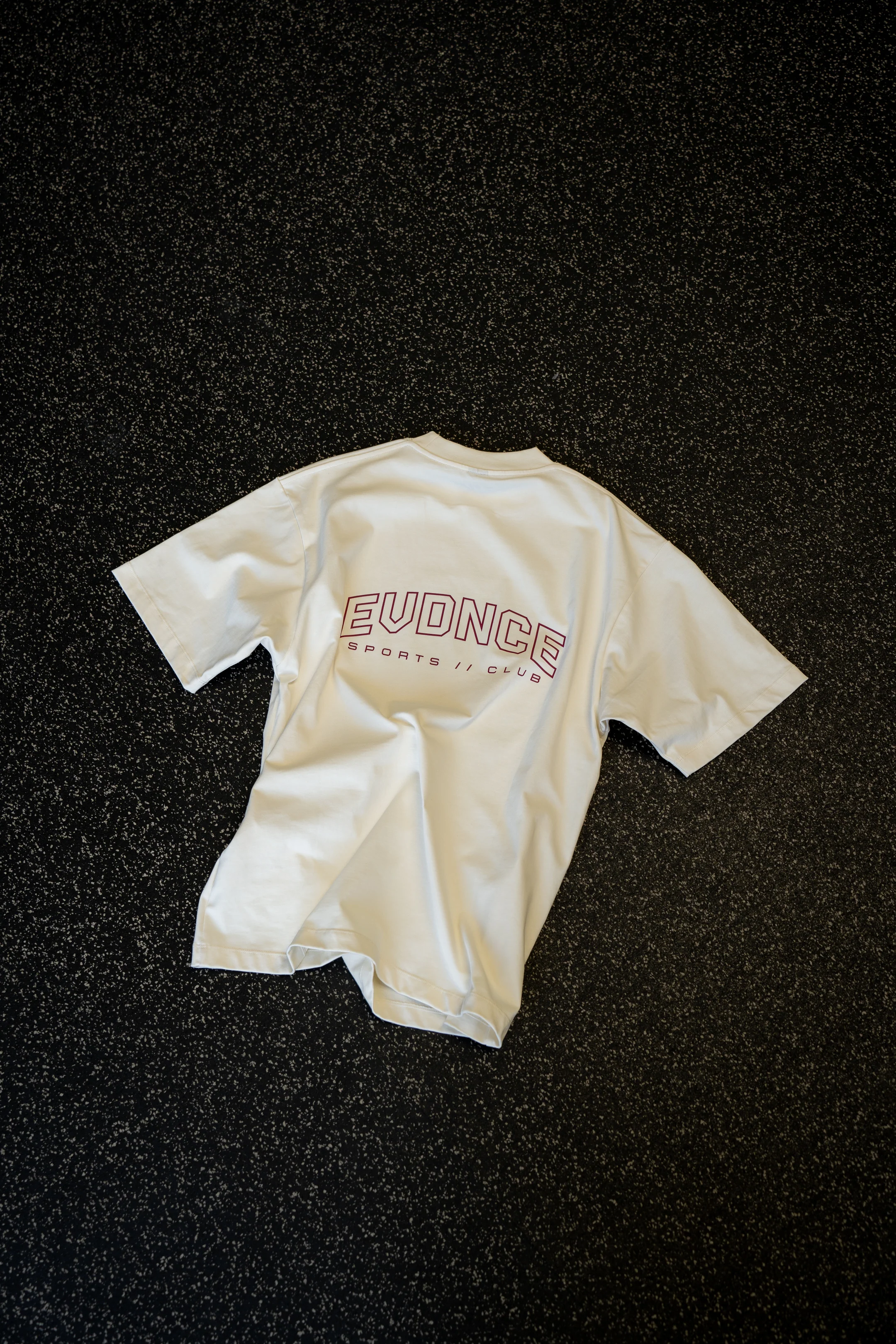 EVDNCE Sports Club Tee - Vanilla - Image 8